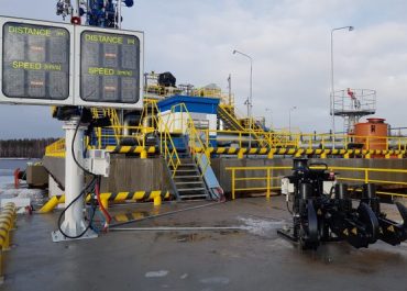 Equipping the Cryogas Vysotsk Terminal